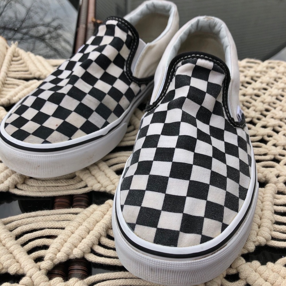 Checkerboard Vans